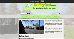Desktop Screenshot of hartley-kent.org.uk